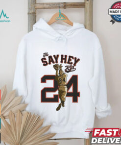Official The Say Hey Kid Willie Mays T shirt