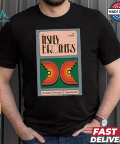 Official The Teskey Brothers O2 Academy Birmingham 7 September 2024 Poster shirt