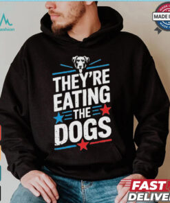 Official They’Re Taking The Dogs Funny Trump Quote Debate 2024 T Shirt
