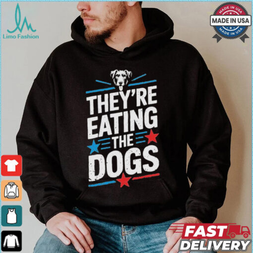 Official They’Re Taking The Dogs Funny Trump Quote Debate 2024 T Shirt