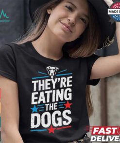 Official They’Re Taking The Dogs Funny Trump Quote Debate 2024 T Shirt