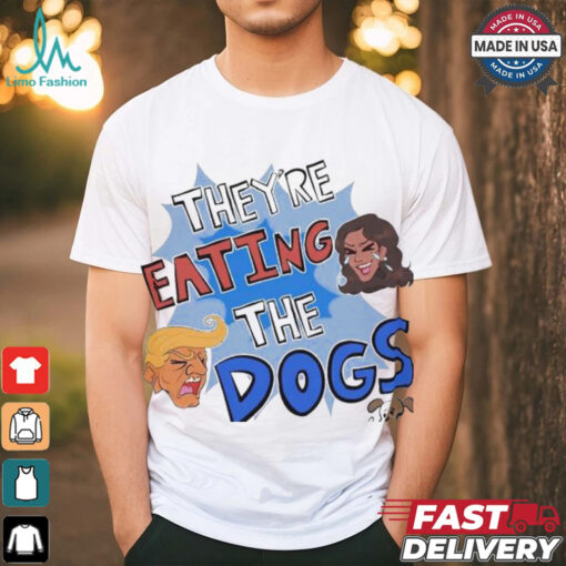 Official They’re Eating The Dogs Debate Harris And Trump Election 2024 Shirt