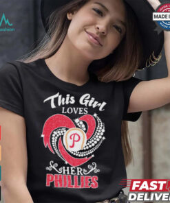 Official This girl love her Philadelphia Phillies 2024 Champions diamond shirt