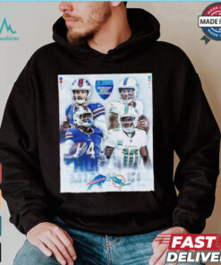 Official Thursday Night Football NFL Buffalo Bills vs Miami Dolphins Poster t shirt