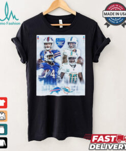 Official Thursday Night Football NFL Buffalo Bills vs Miami Dolphins Poster t shirt, hoodie, sweater, long sleeve and tank top Official Thursday Night Football NFL Buffalo Bills vs Miami Dolphins Poster t shirt