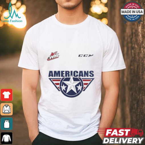 Official Tri City Americans Hockey 2024 T Shirt