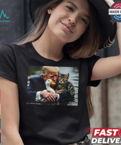 Official Trump Protect Our Ducks And Kittens In Ohio 2024 t shirt