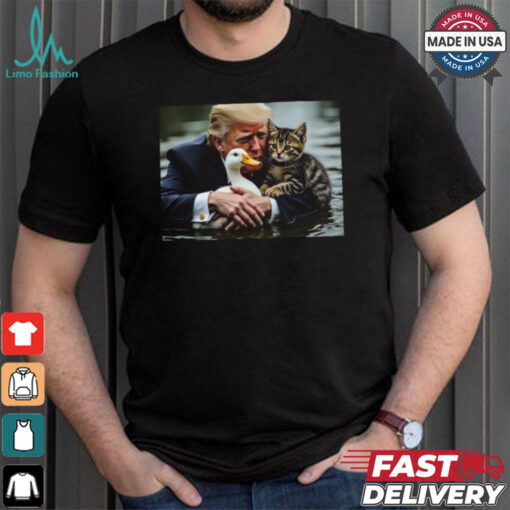 Official Trump Protect Our Ducks And Kittens In Ohio 2024 t shirt