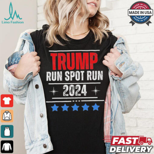 Official Trump Run Spot Run 2024 Elections ChromaSoft Performance T Shirt