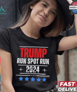 Official Trump Run Spot Run 2024 Elections ChromaSoft Performance T Shirt