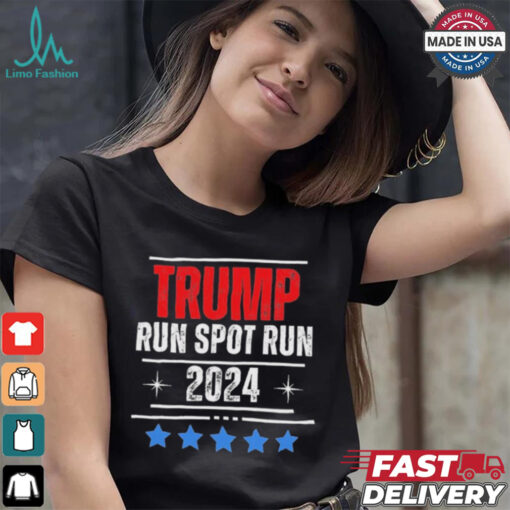 Official Trump Run Spot Run 2024 Elections ChromaSoft Performance T Shirt