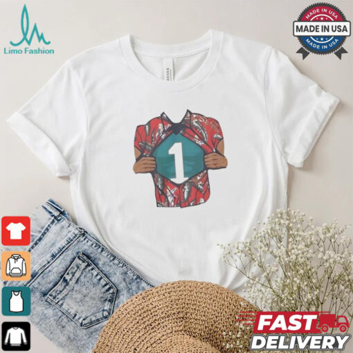 Official Tua Tagovailoa Custom Miami Dolphins The Super T shirt