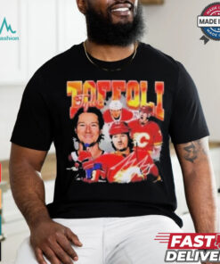 Official Tyler toffolI vintage 90s hockey T shirt