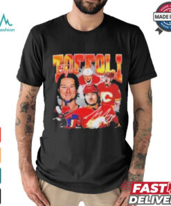 Official Tyler toffolI vintage 90s hockey T shirt