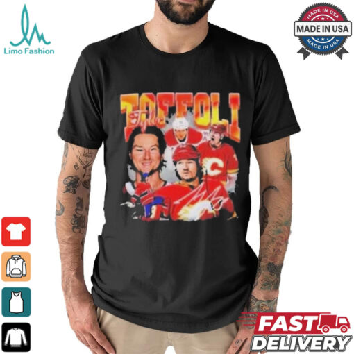 Official Tyler toffolI vintage 90s hockey T shirt