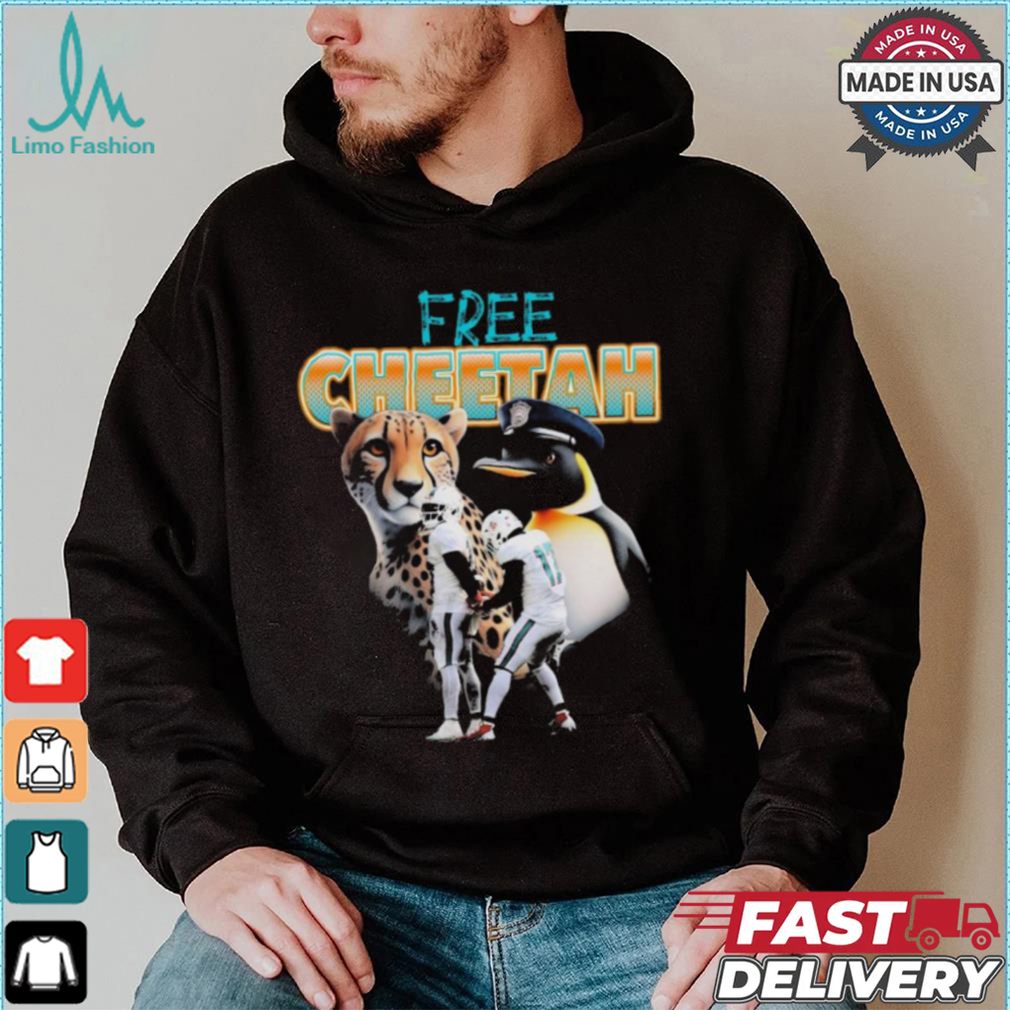 Official Tyreek Hill Free Tyreek Free Cheetah Miami Dolphins 2024 t shirt Official Tyreek Hill Free Tyreek Free Cheetah Miami Dolphins 2024 t shirt
