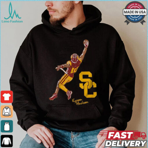 Official USC Football Kyron Hudson Catch Shirt