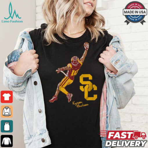 Official USC Football Kyron Hudson Catch Shirt
