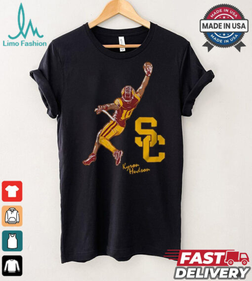 Official USC Football Kyron Hudson Catch Shirt