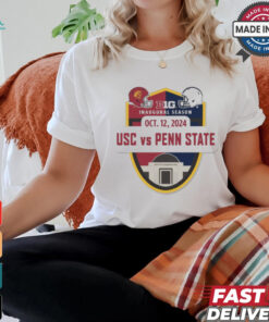 Official USC Trojans vs Penn State Nittany Lions Big 10 Inaugural Season October 12, 2024 Shirt