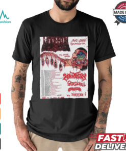 Official Undeath In Tokyo More Insane North American Tour 2024 shirt