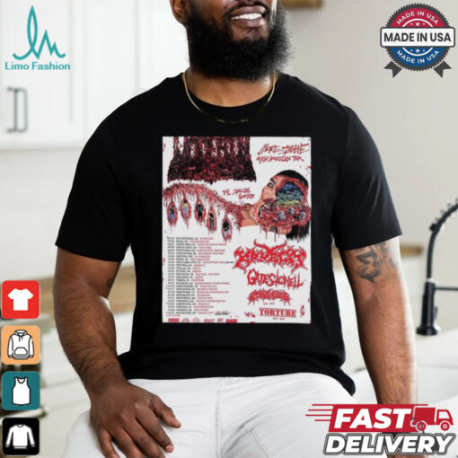 Official Undeath In Tokyo More Insane North American Tour 2024 shirt