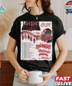 Official Undeath In Tokyo More Insane North American Tour 2024 shirt
