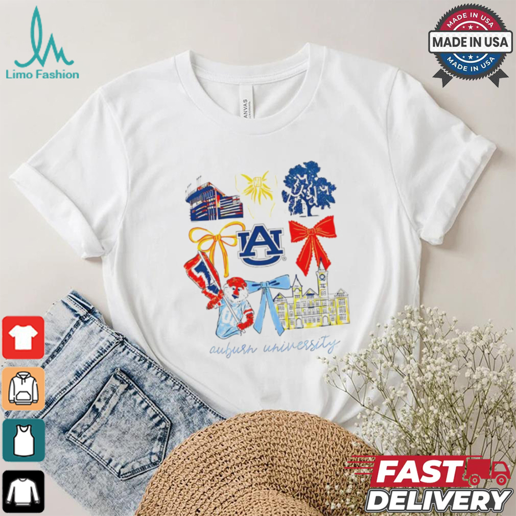 Official University Of Auburn Tigers UA Coquette Aesthetic shirt Official University Of Auburn Tigers UA Coquette Aesthetic shirt