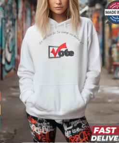 Official Vote use your voice for the change you believe in T shirt