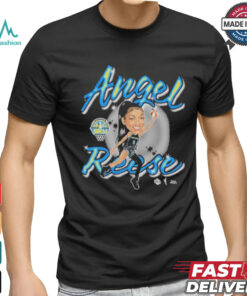 Official WNBA Chicago Sky 5 Angel Reese Cartoon Unisex T Shirt