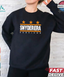 Official Washington Commanders The Cali Commander Snyder Era Survivor Shirt