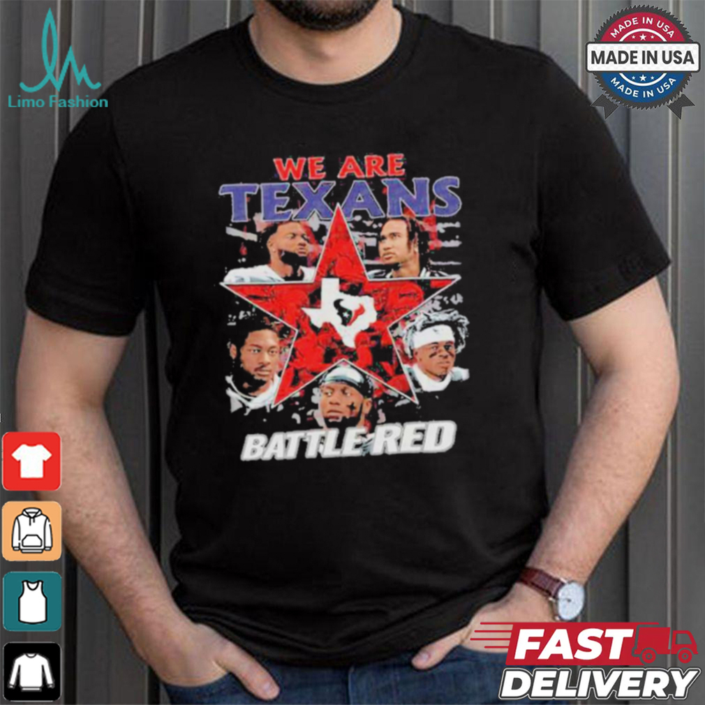 Official We Are Houston Texans Battle Red 2024 T Shirt Official We Are Houston Texans Battle Red 2024 T Shirt