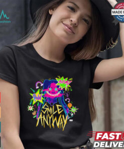 Official Willow Nightingale – Smile Anyways Pow Blam AEW t shirt