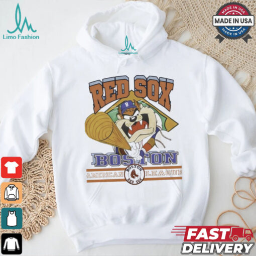 Official Wiseabe Boston Red Sox Baseball With Tasmanian Devil shirt