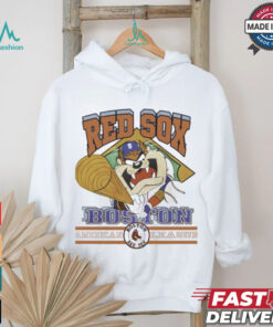 Official Wiseabe Boston Red Sox Baseball With Tasmanian Devil shirt