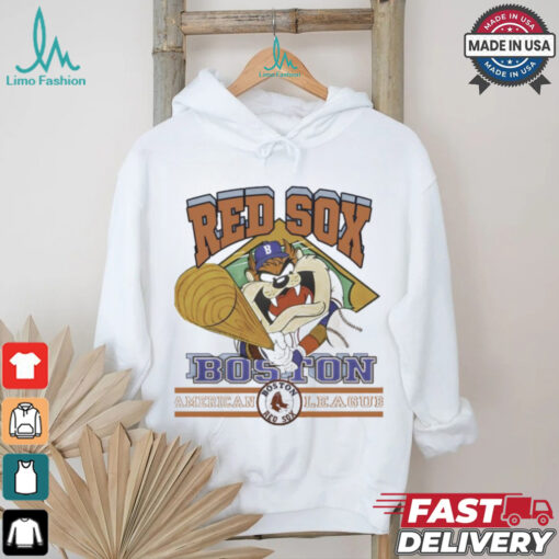 Official Wiseabe Boston Red Sox Baseball With Tasmanian Devil shirt