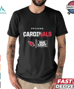 Official Wiseabe Bud Light Official Beer Sponsor Of the Arizona Cardinals Football Team And NFL Shirt
