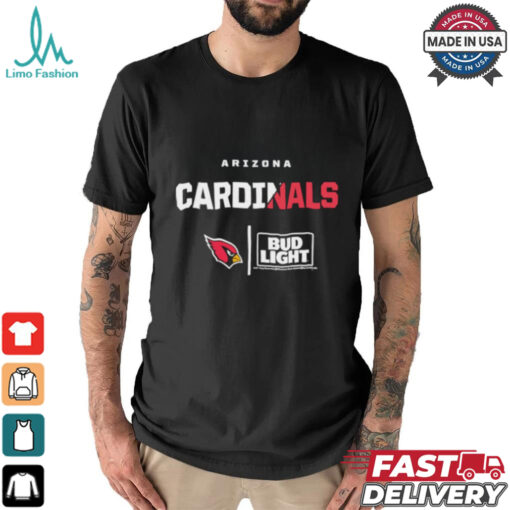 Official Wiseabe Bud Light Official Beer Sponsor Of the Arizona Cardinals Football Team And NFL Shirt