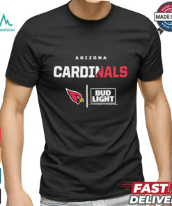 Official Wiseabe Bud Light Official Beer Sponsor Of the Arizona Cardinals Football Team And NFL Shirt