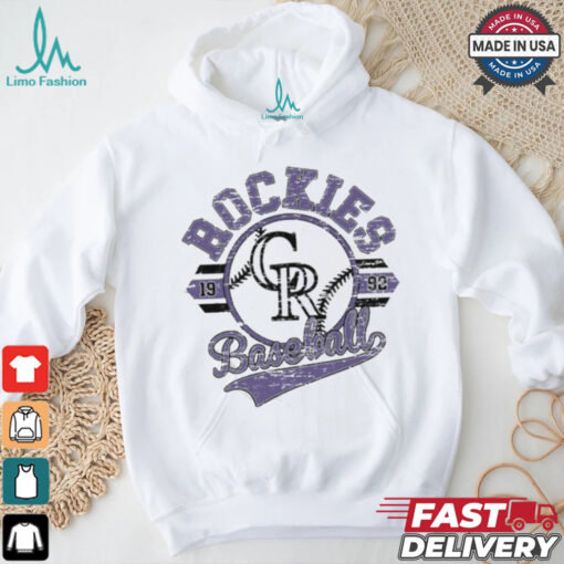 Official Wiseabe Colorado Rockies Baseball Team 1992 Cheap shirt