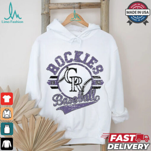 Official Wiseabe Colorado Rockies Baseball Team 1992 Cheap shirt
