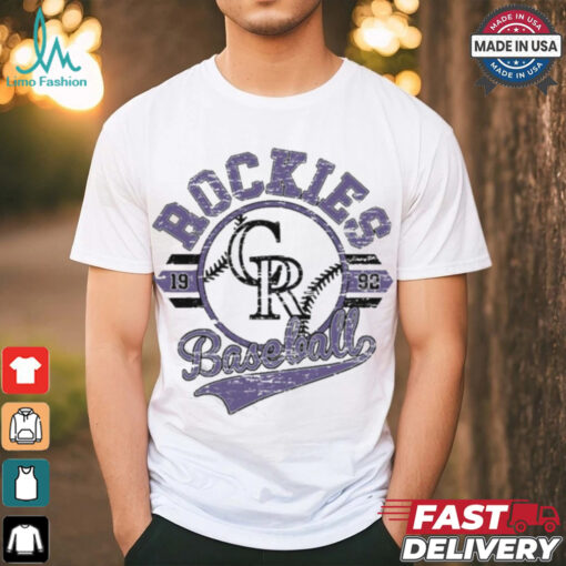 Official Wiseabe Colorado Rockies Baseball Team 1992 Cheap shirt