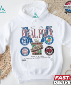 Official Wiseabe Final Four 1994 NCAA Basketball Of Blue Devils Florida Gators Arizona Wildcats Arkansas Razorbacks shirt