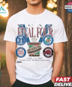 Official Wiseabe Final Four 1994 NCAA Basketball Of Blue Devils Florida Gators Arizona Wildcats Arkansas Razorbacks shirt