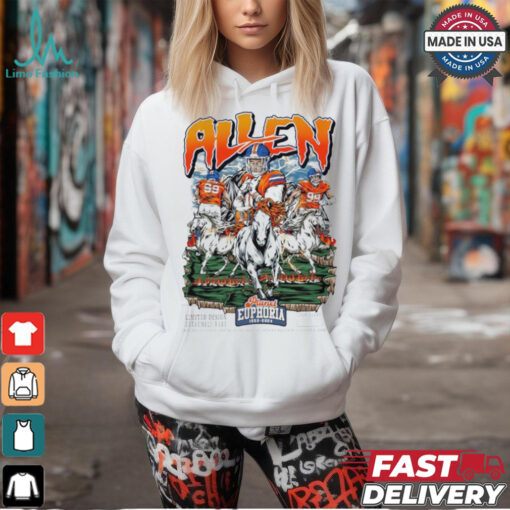 Official Zach Allen Denver Broncos Planet Euphoria Graphic t shirt
