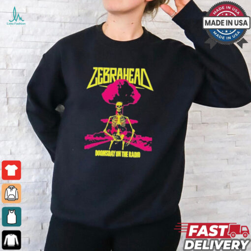 Official Zebrahead Doomsday On The Radio Shirt