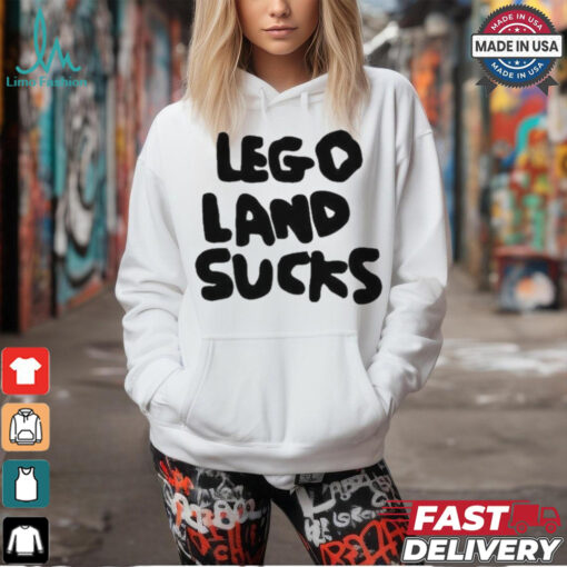 Official Zoe Bread Lego Land Sucks Shirt