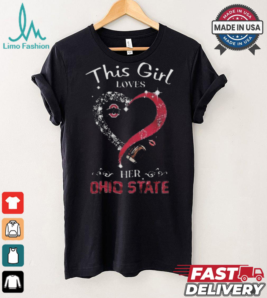 Ohio state buckeyes this girl loves her ohio state football 2024 shirt Ohio state buckeyes this girl loves her ohio state football 2024 shirt