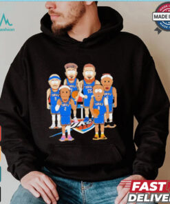 Oklahoma City Thunder team cartoon shirt