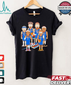 Oklahoma City Thunder team cartoon shirt
